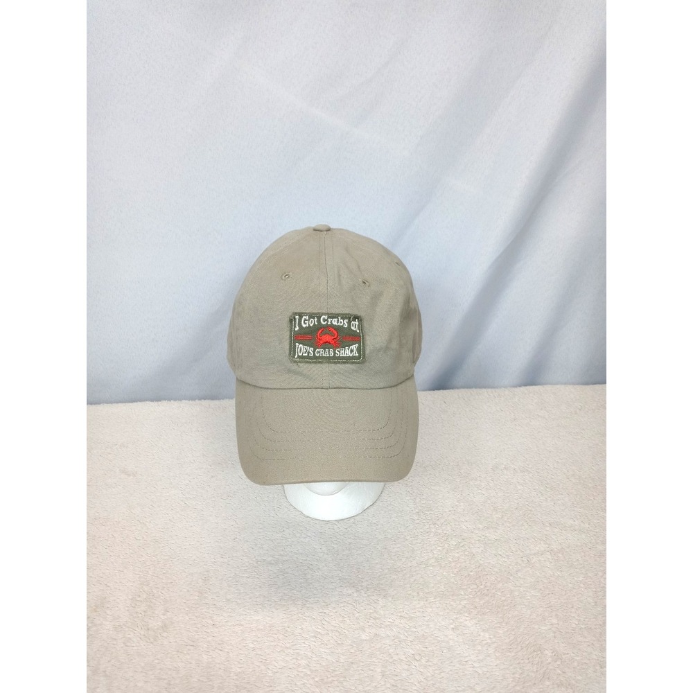 Joe's Crab Shack Hat Cap I Got Crabs Myrtle Beach SC Funny Novelty Distressed